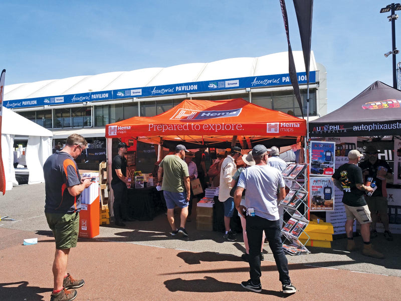 Visit the Hema stand at the 2024 Victorian Caravan & Camping Supershow
