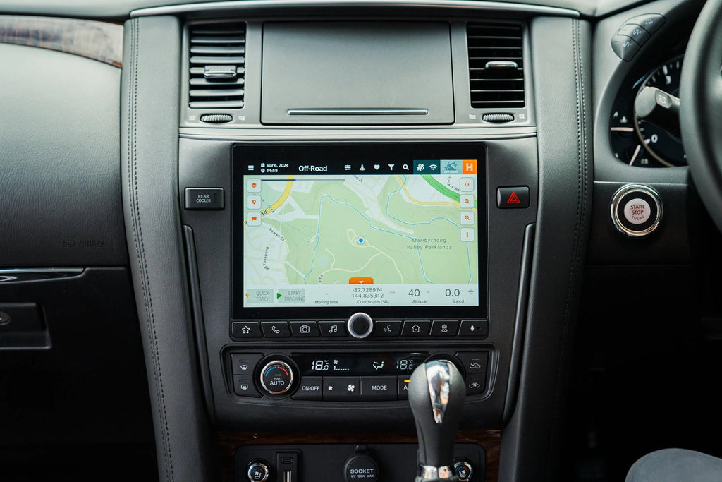 World-first inbuilt Hema Maps navigation included in MY24 Nissan Patrol range