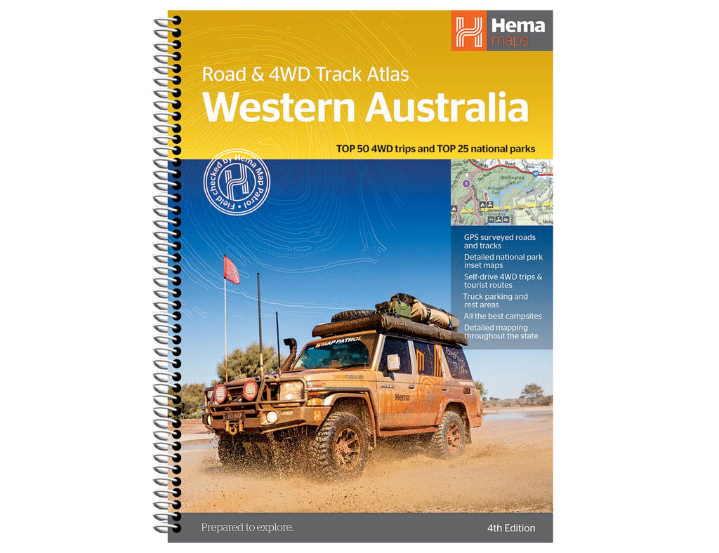Hema Maps launches new edition of its Western Australia Road & 4WD Track Atlas