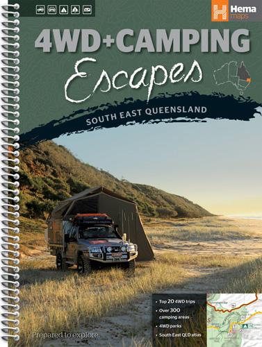 A Product Overview of the 4WD + Camping Escapes South East Queensland from Hema Maps - Hema Maps Online Shop