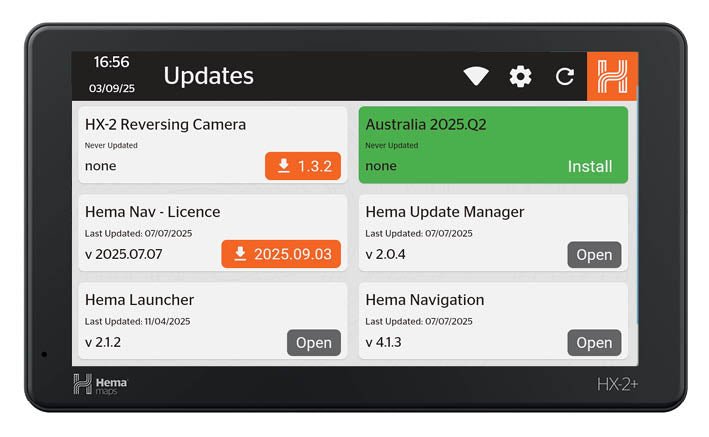 Explore with confidence - Hema Nav 2025 third quarter (Q3) update available now! - Hema Maps Online Shop