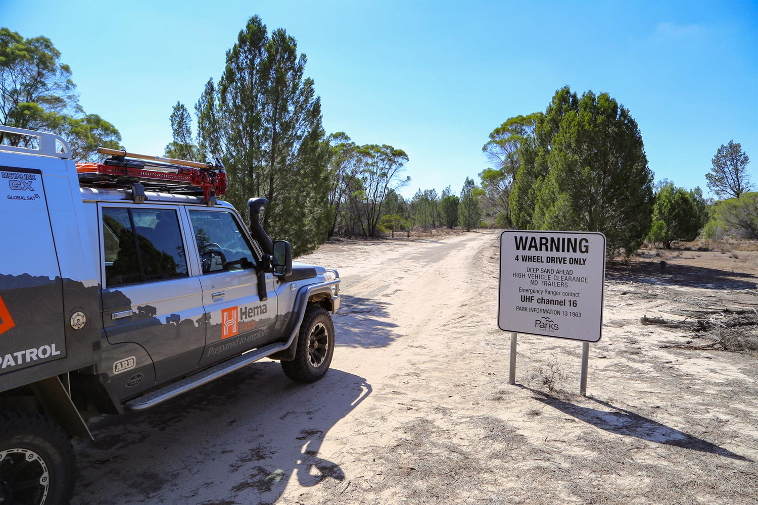 Exploring Victoria's Deserts: Border Track - Hema Maps Online Shop