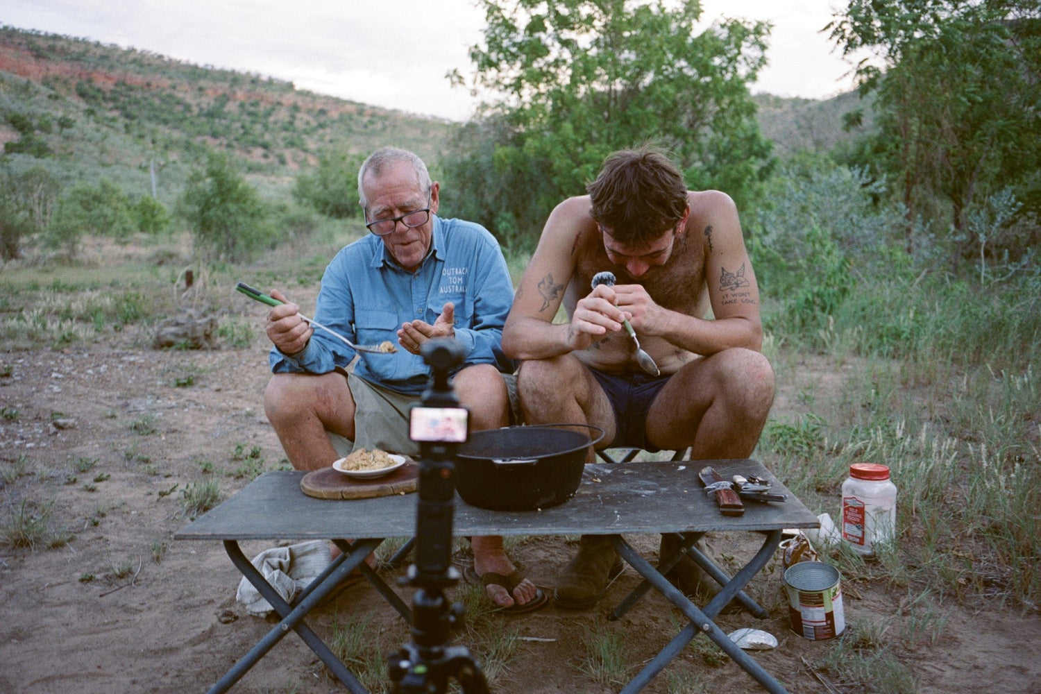 Gone Bush: Easy recipes for your next campfire feast - Hema Maps Online Shop