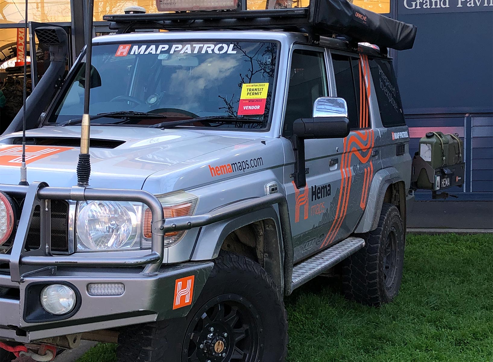 Visit Hema Maps at the National 4x4 Show in Melbourne - Hema Maps Online Shop