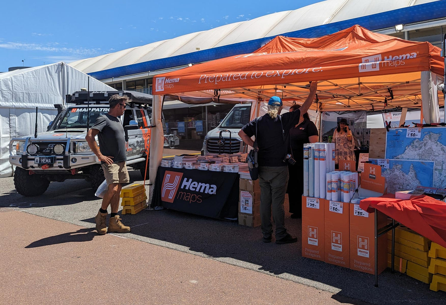 Visit Hema Maps at the NSW Caravan Camping Supershow - Hema Maps Online Shop