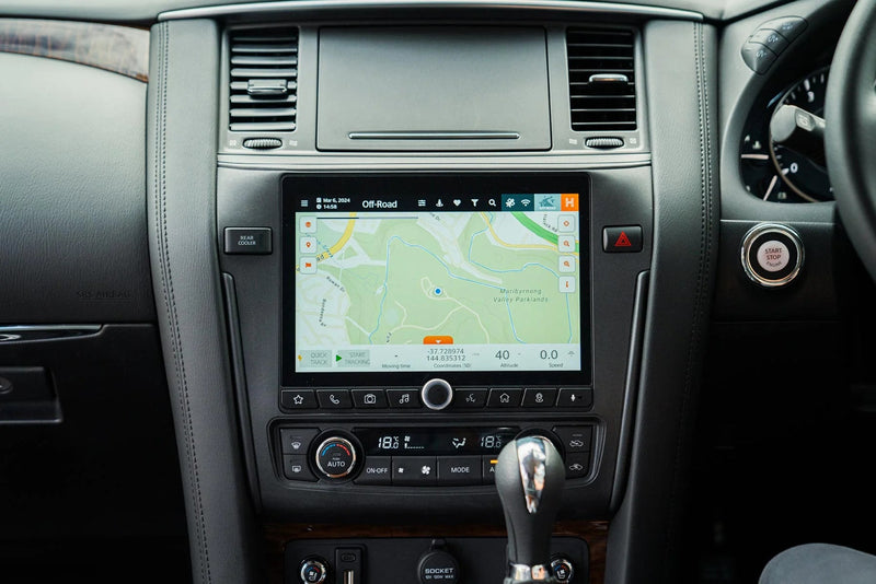 World-first inbuilt Hema Maps navigation software included in MY24 Nissan Patrol range - Hema Maps Online Shop