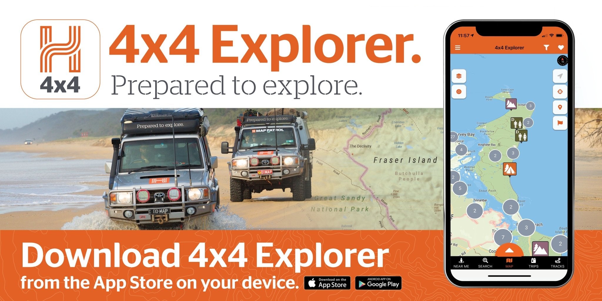 4x4 Explorer App - Hema Maps Online Shop