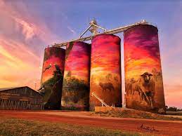 Australian Silo & Tower Art - Hema Maps Online Shop