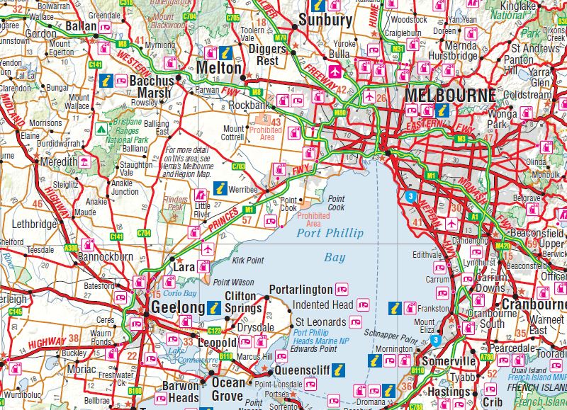 Victoria Handy Map