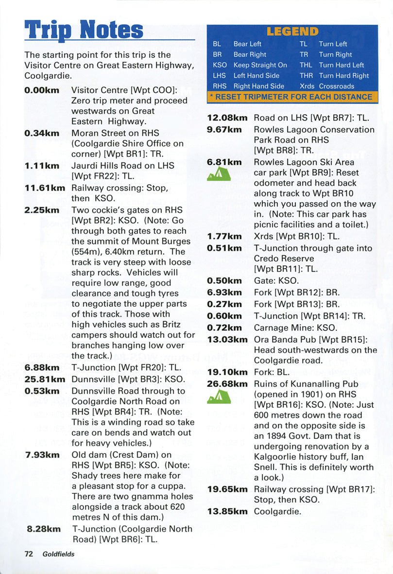 4WD Days in the Goldfields of WA Guidebook - 03. Other Guidebooks - Hema Maps
