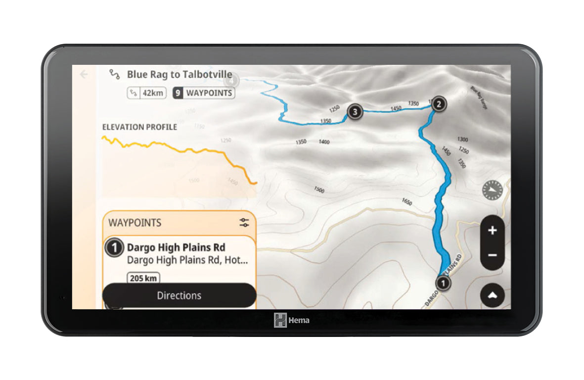HR-1 NAV Smart Navigator with Dual Channel Dash Cams