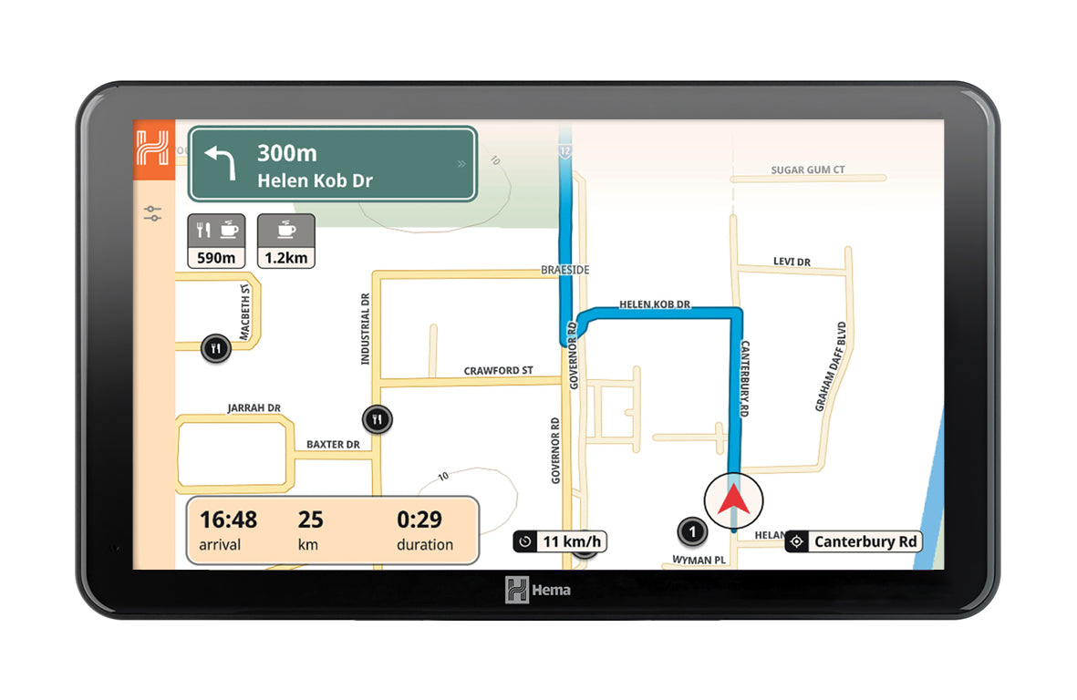 HR-1 NAV Smart Navigator with Dual Channel Dash Cams
