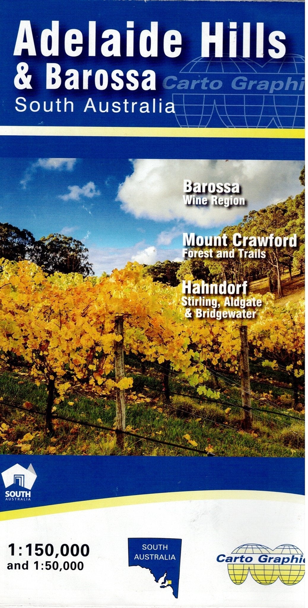 Adelaide Hills & Barossa Map - 13. Other Maps - Hema Maps