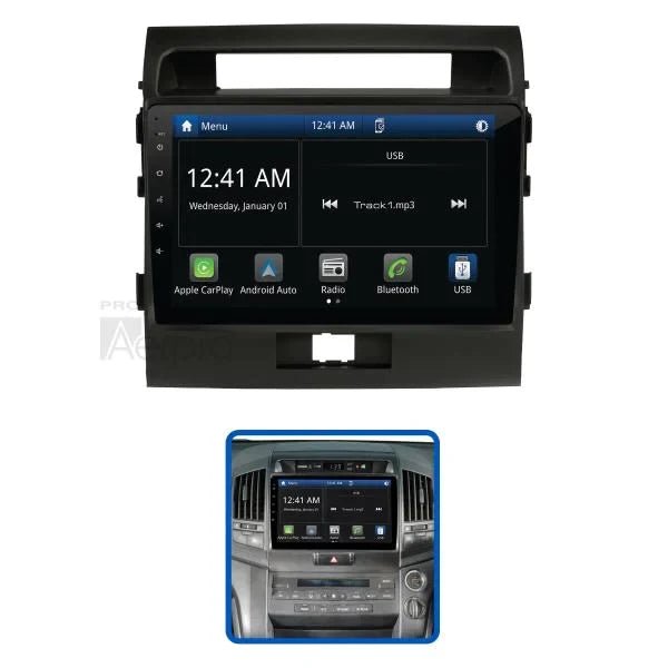 Aerpro Multimedia Receiver - Apple Carplay/Android Auto head unit AMT042 - TOYOTA LANDCRUISER 200 SERIES (2012 - 2021) - NO SWC - Hema HX - 2 GPS Navigator - Hema Maps Online Shop