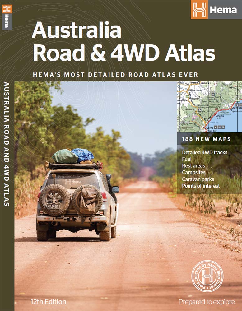 Australia Road & 4WD Atlas (Perfect Bound) - 252 x 345mm - 02. Hema Atlas & Guides - Hema Maps Online Shop