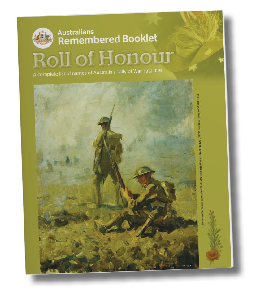 Australians Remembered Map & Booklet - 08. Australia Maps - Hema Maps