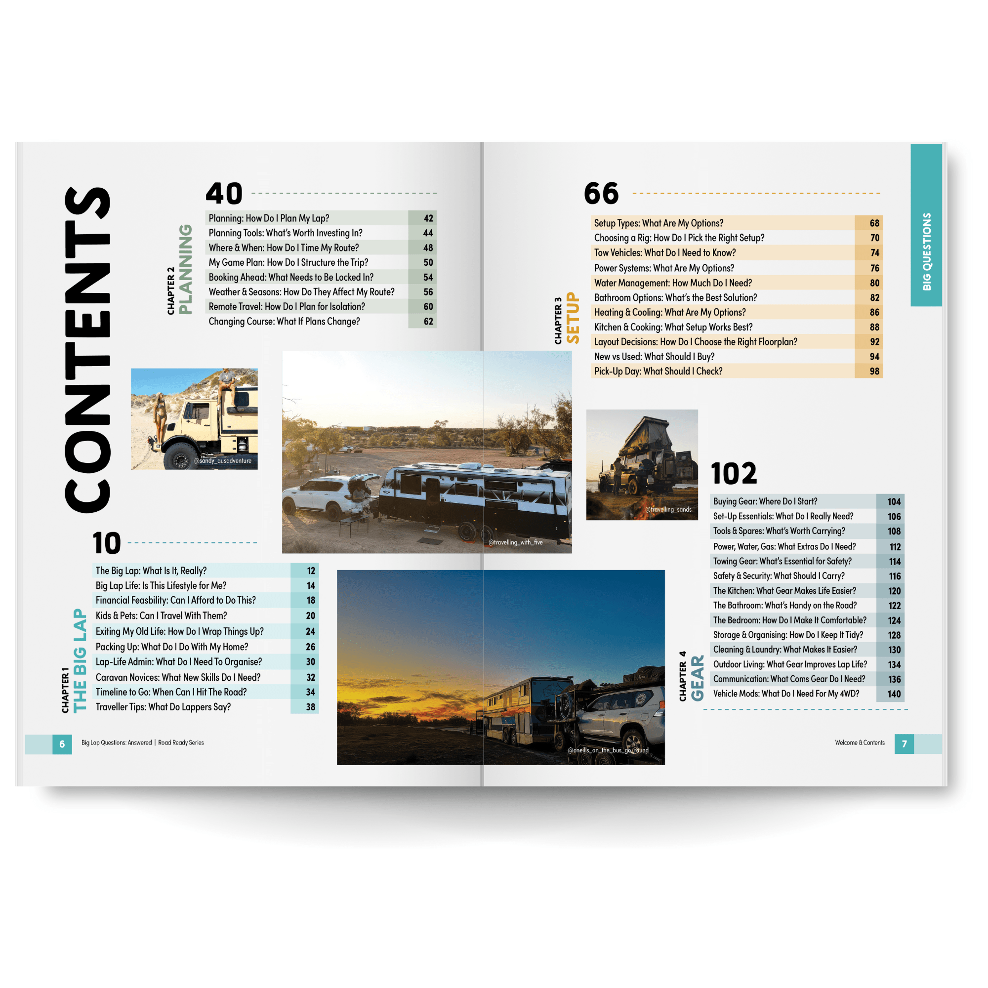 Big Lap Questions: Answered - 03. Other Guidebooks - Hema Maps Online Shop