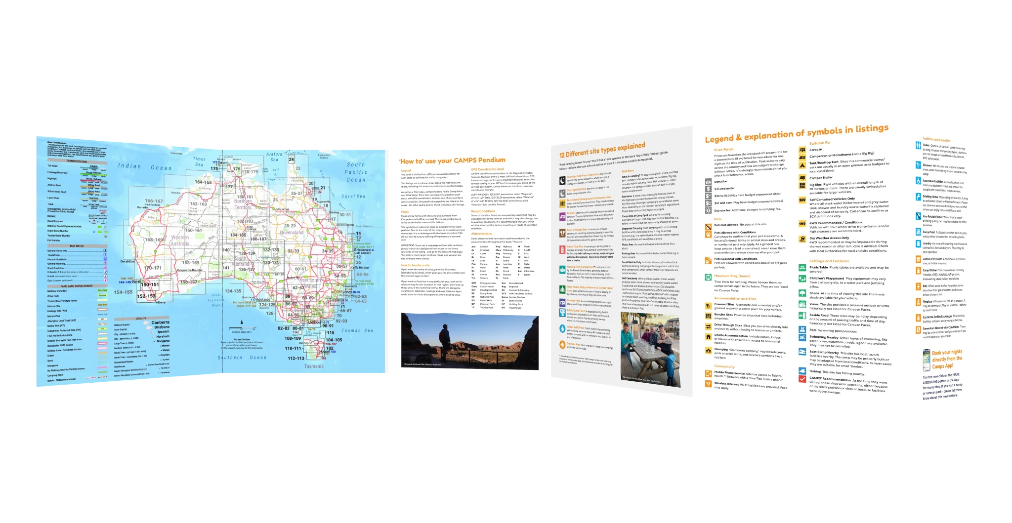 CAMPS Pendium 2: Boxed Set of 7 State Guides - 03. Other Guidebooks - Hema Maps