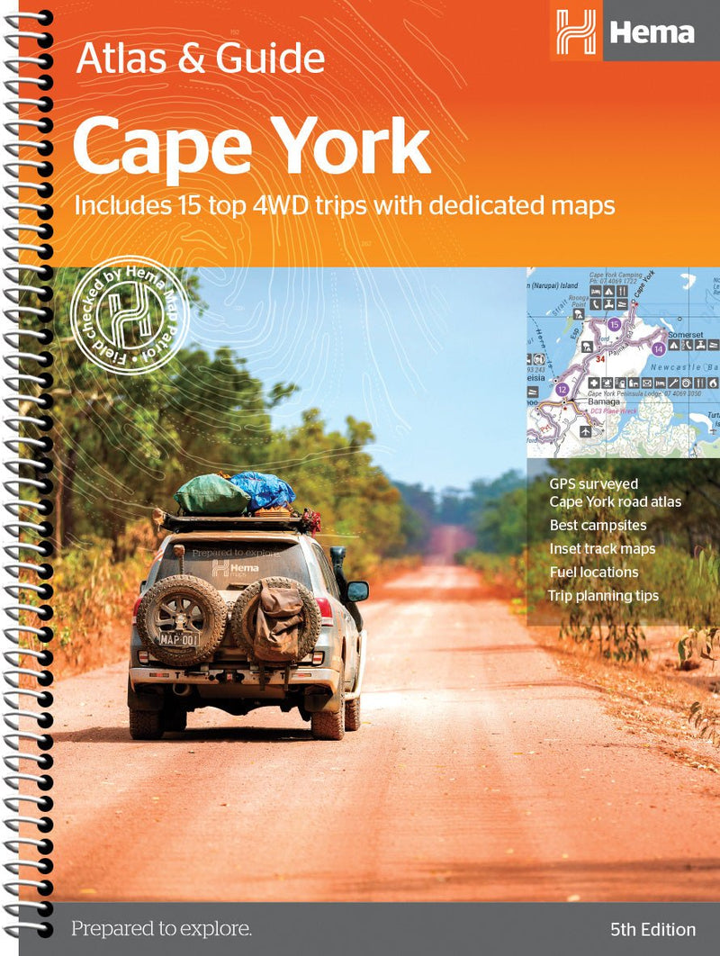 Cape York Atlas & Guide - 02. Hema Atlas & Guides - Hema Maps Online Shop