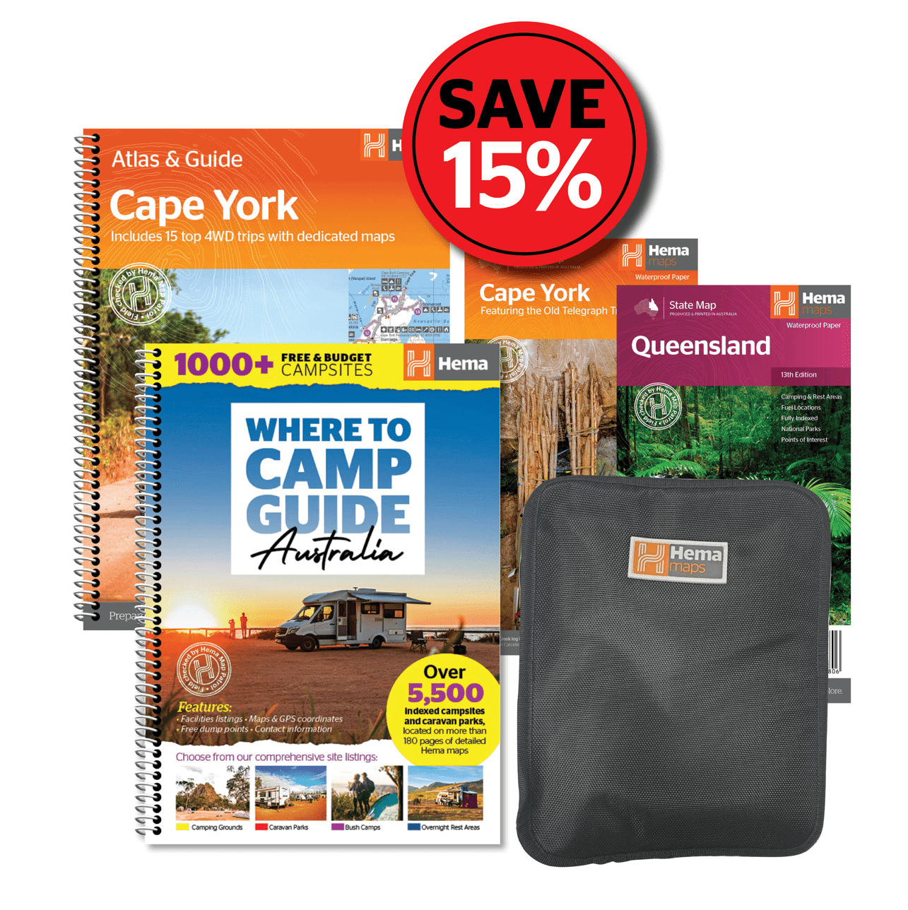 Cape York Mega Pack - 04. Bundles & Packs - Hema Maps Online Shop