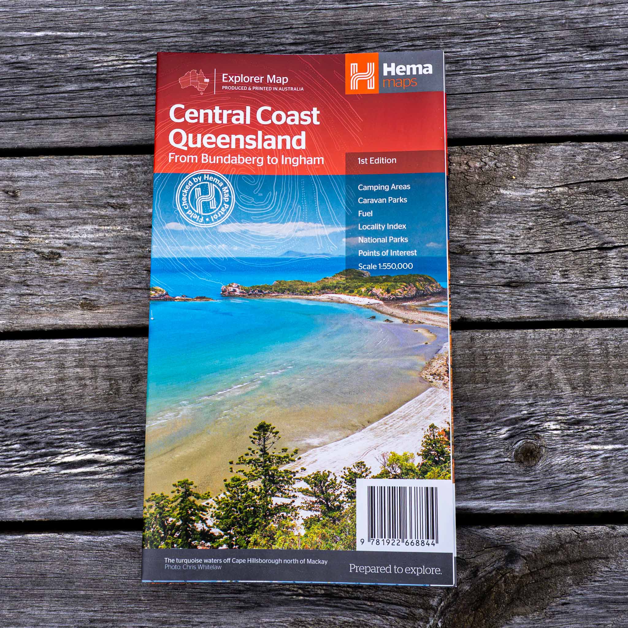 Central Coast Queensland Map - 05. Regional Maps - Hema Maps