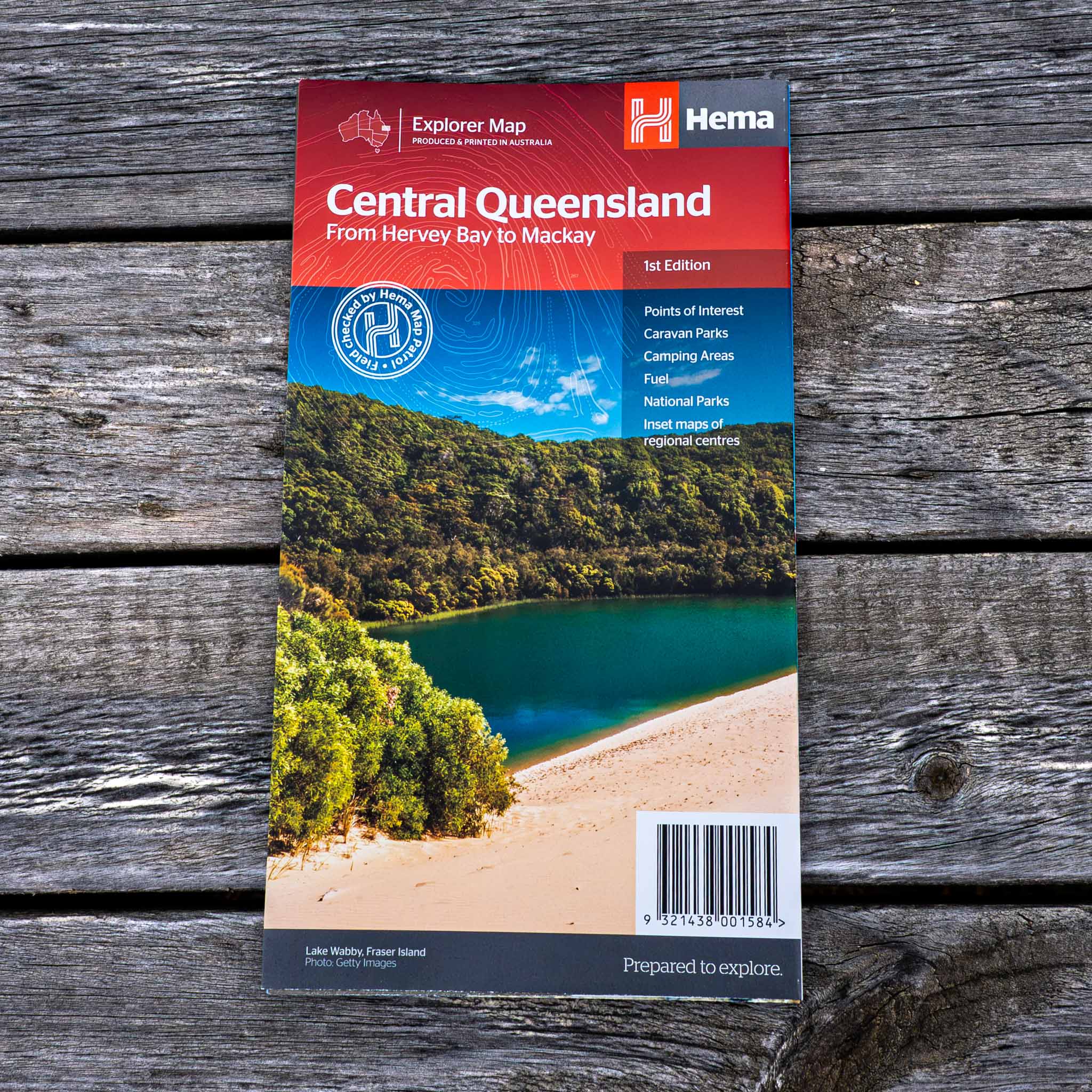 Central Queensland Map - 05. Regional Maps - Hema Maps