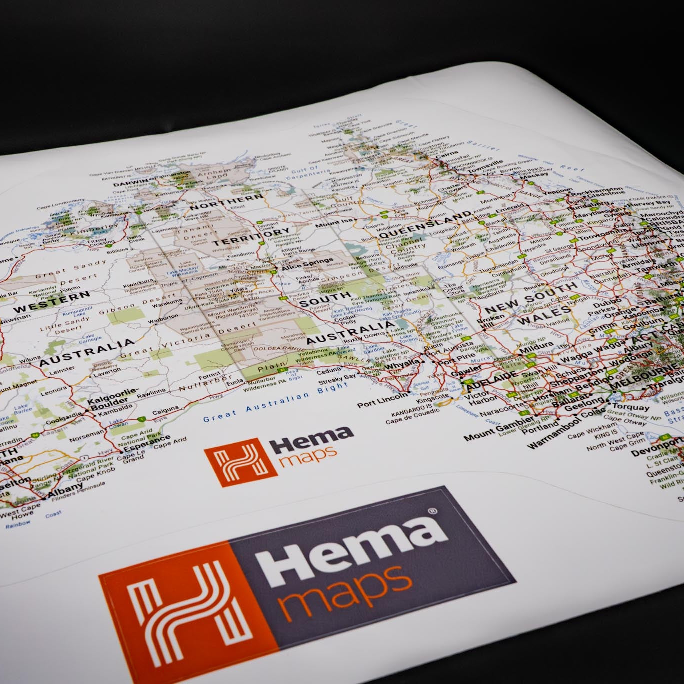 Hema Sticker Map (440mm x 375mm)