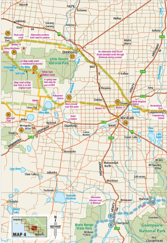 Gold Escort Route - 13. Other Maps - Hema Maps