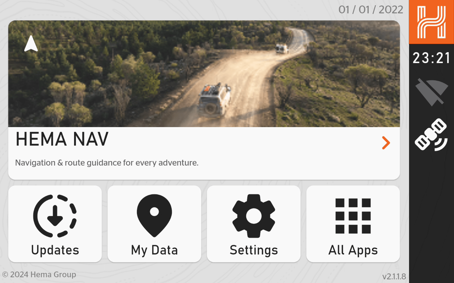 Hema Nav 3 - Year Subscription Activation for NS1000 - 15. Digital Apps - Hema Maps Online Shop