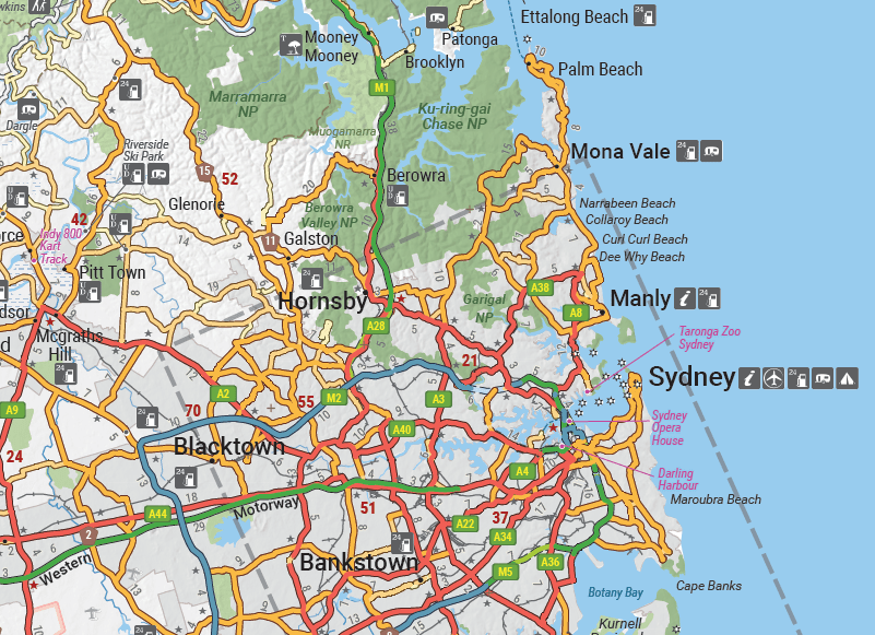 New South Wales State Map - 06. State Maps - Hema Maps Online Shop