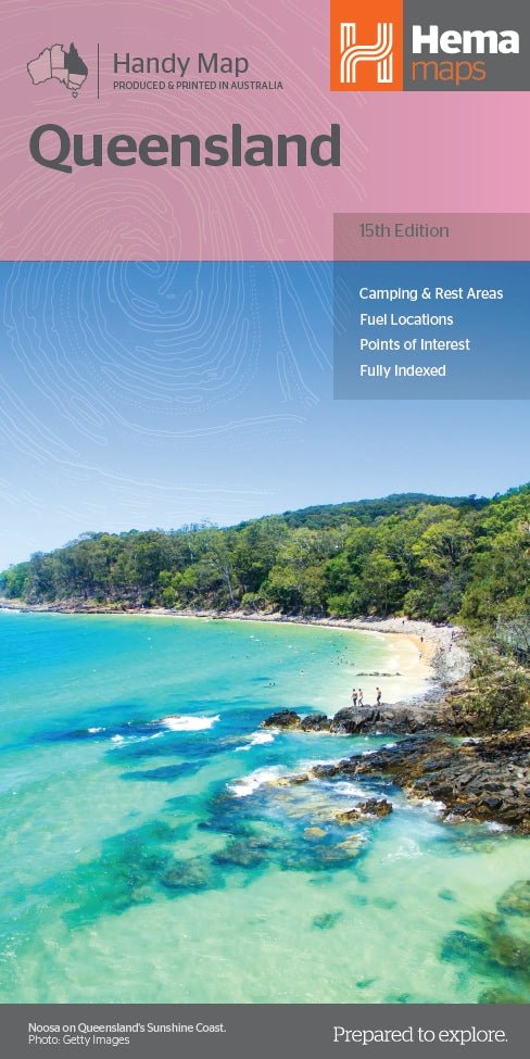 Queensland Handy Map - 06. State Maps - Hema Maps Online Shop
