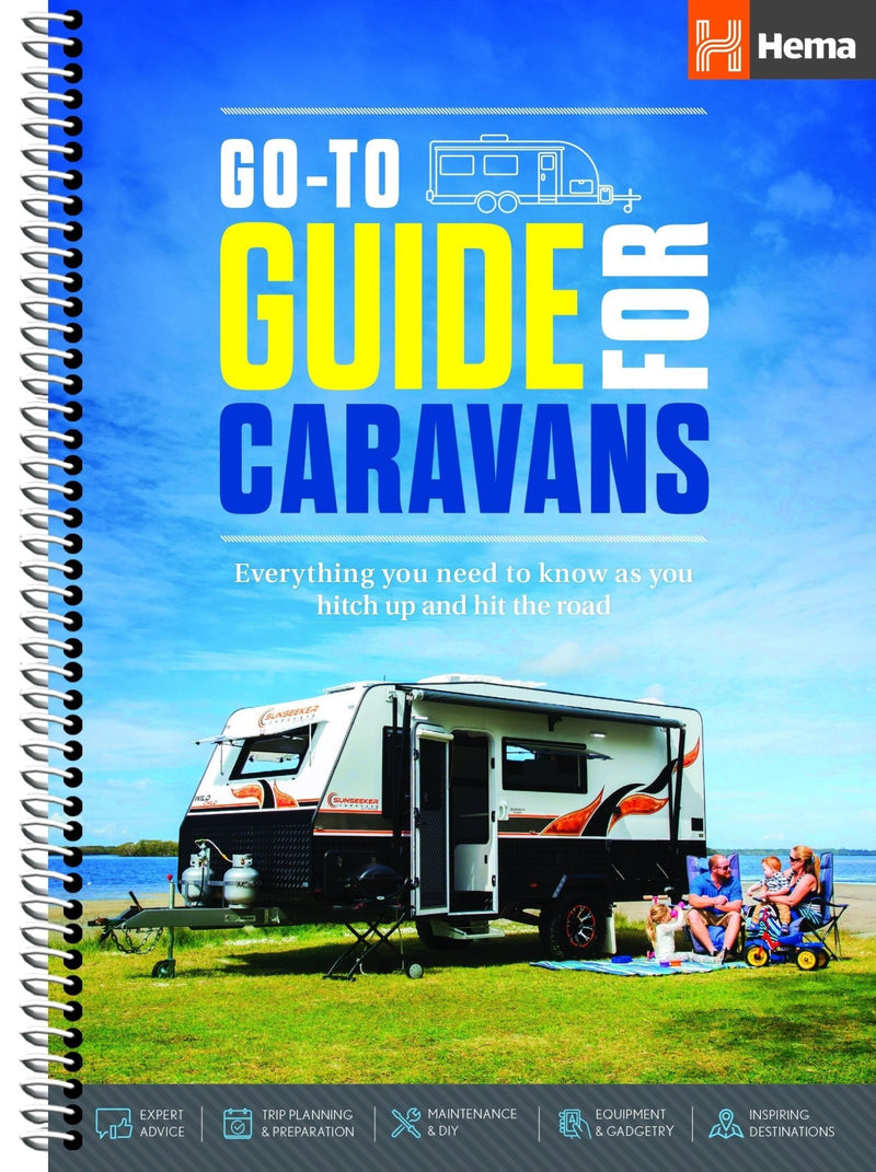 A Product Overview of the Go-To-Guide for Caravans from Hema Maps - Hema Maps Online Shop