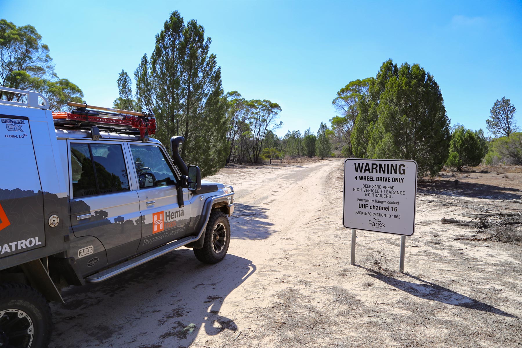 Exploring Victoria's Deserts: Border Track - Hema Maps Online Shop