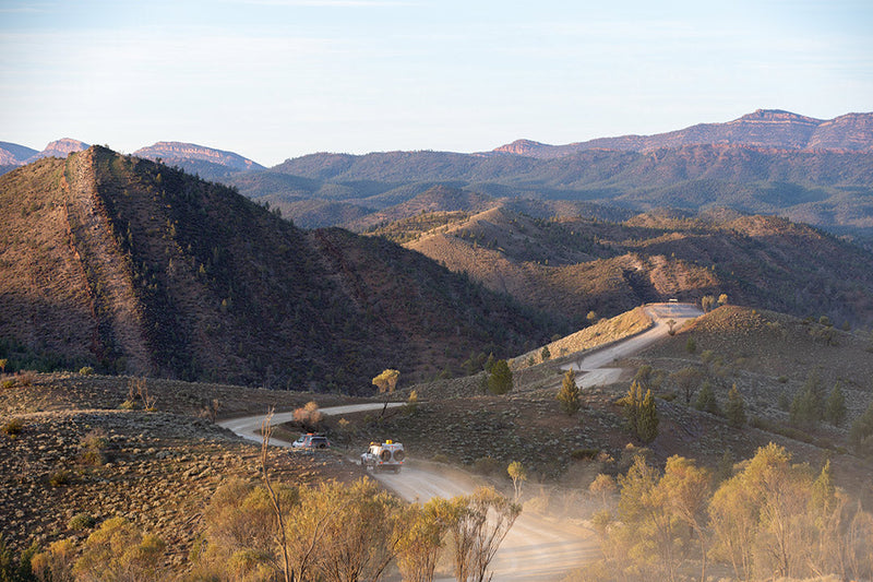 Driving through the epic Flinders Ranges