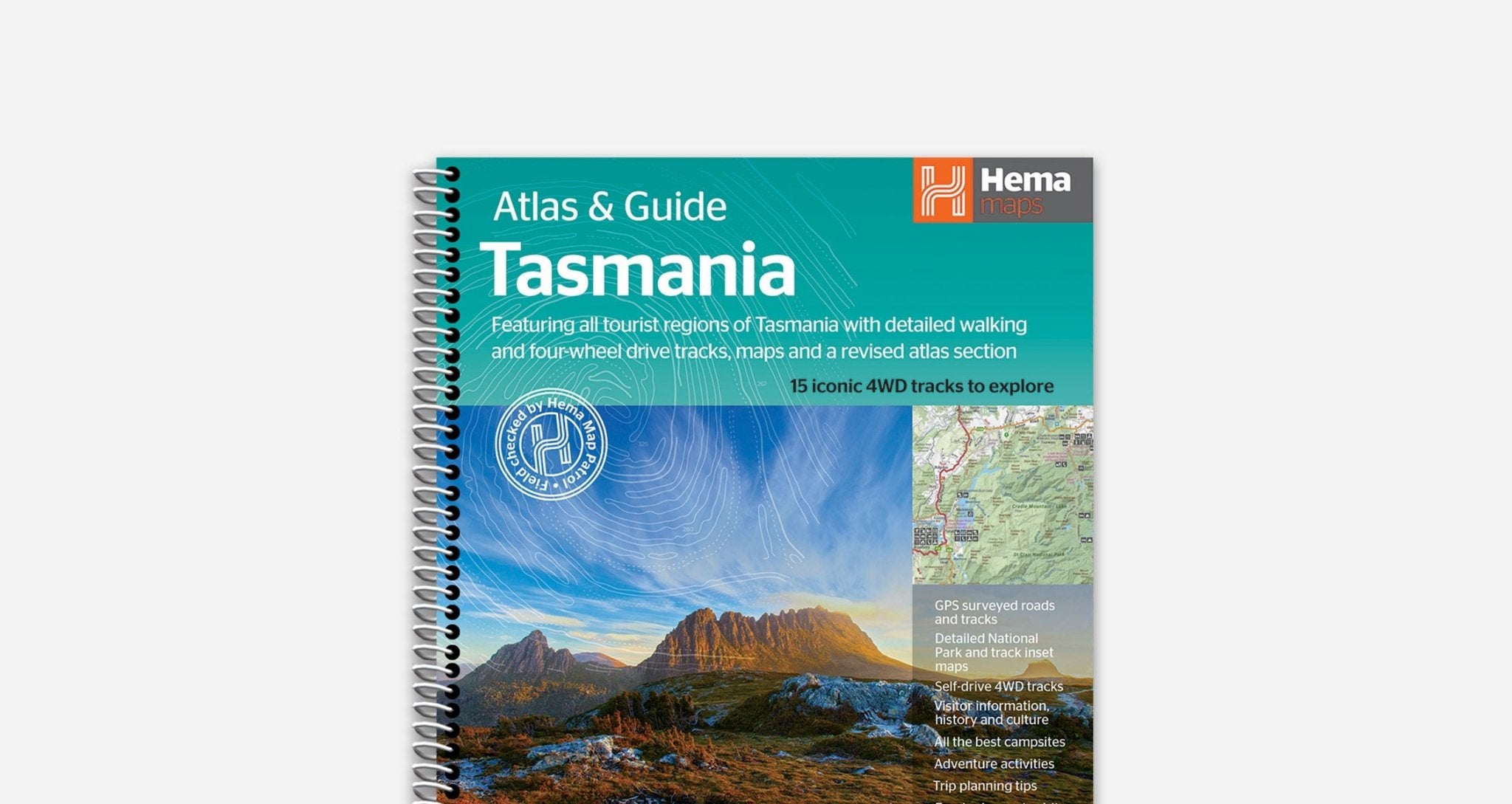 Hema Maps Launches New Guide Book: Tasmania Atlas & Guide - Hema Maps Online Shop