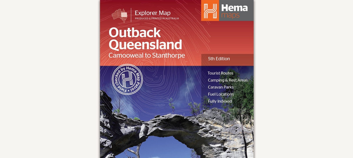Hema Maps Launches New Map: Outback Queensland
