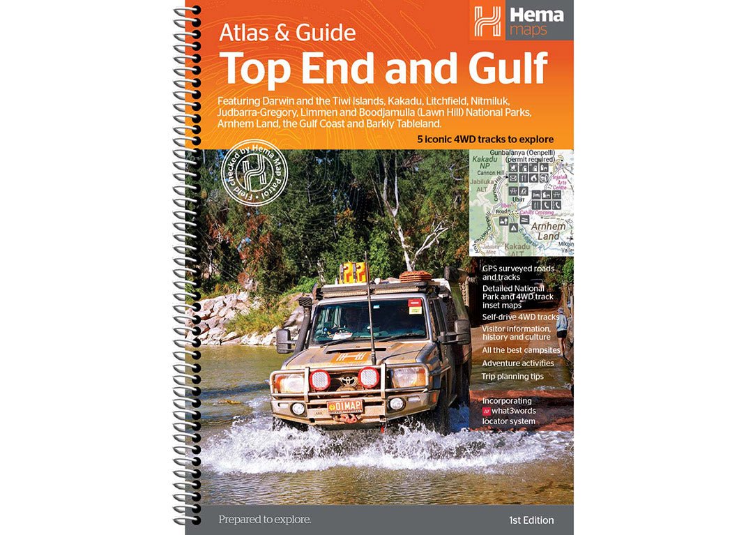 Hema Maps launches new product: Top End and Gulf Atlas & Guide - Hema Maps Online Shop