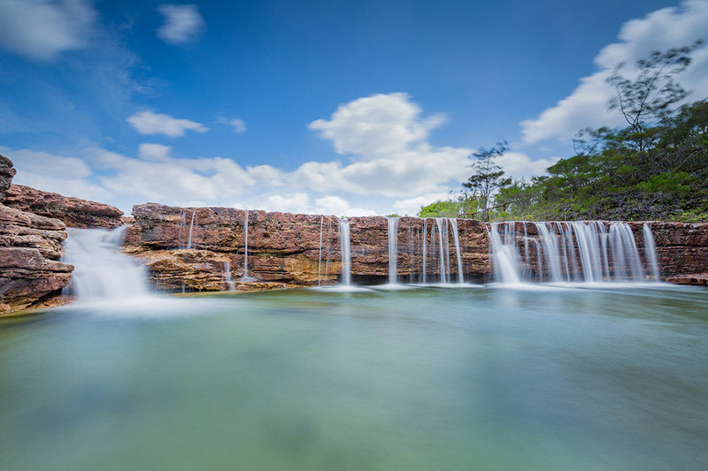 Fruit Bat Falls are an awesome place to swim along the Old Telegraph Track South