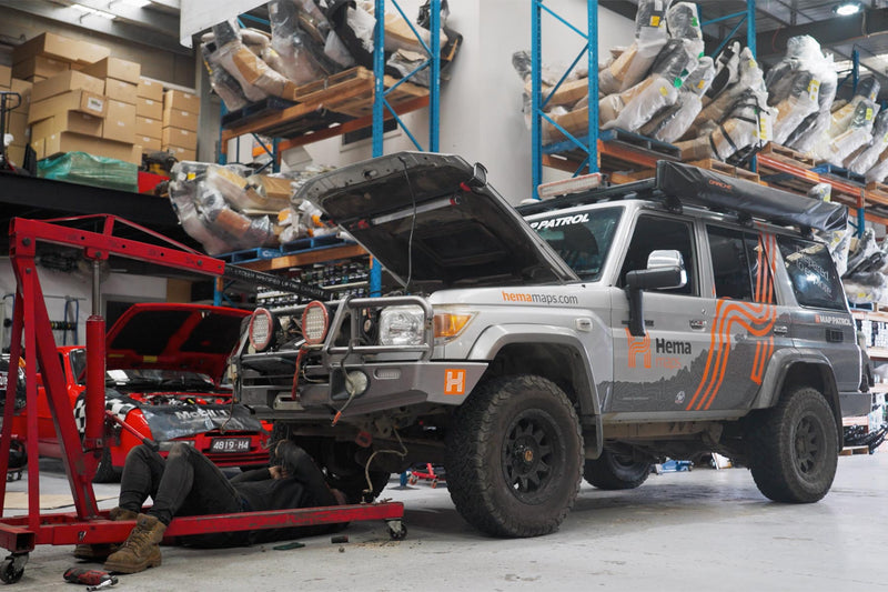 Rebuilding Hema Maps’ iconic 76 Series LandCruiser: Part 2 - Hema Maps Online Shop