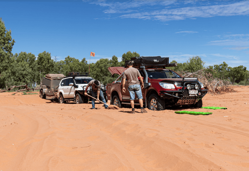 Top 5 Things to Rescue Your 4WD from a Sand Trap - Hema Maps Online Shop