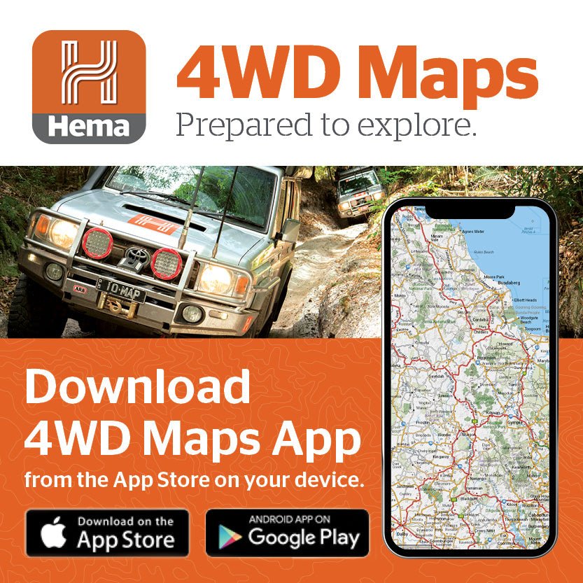 4WD Maps App - Hema Maps Online Shop