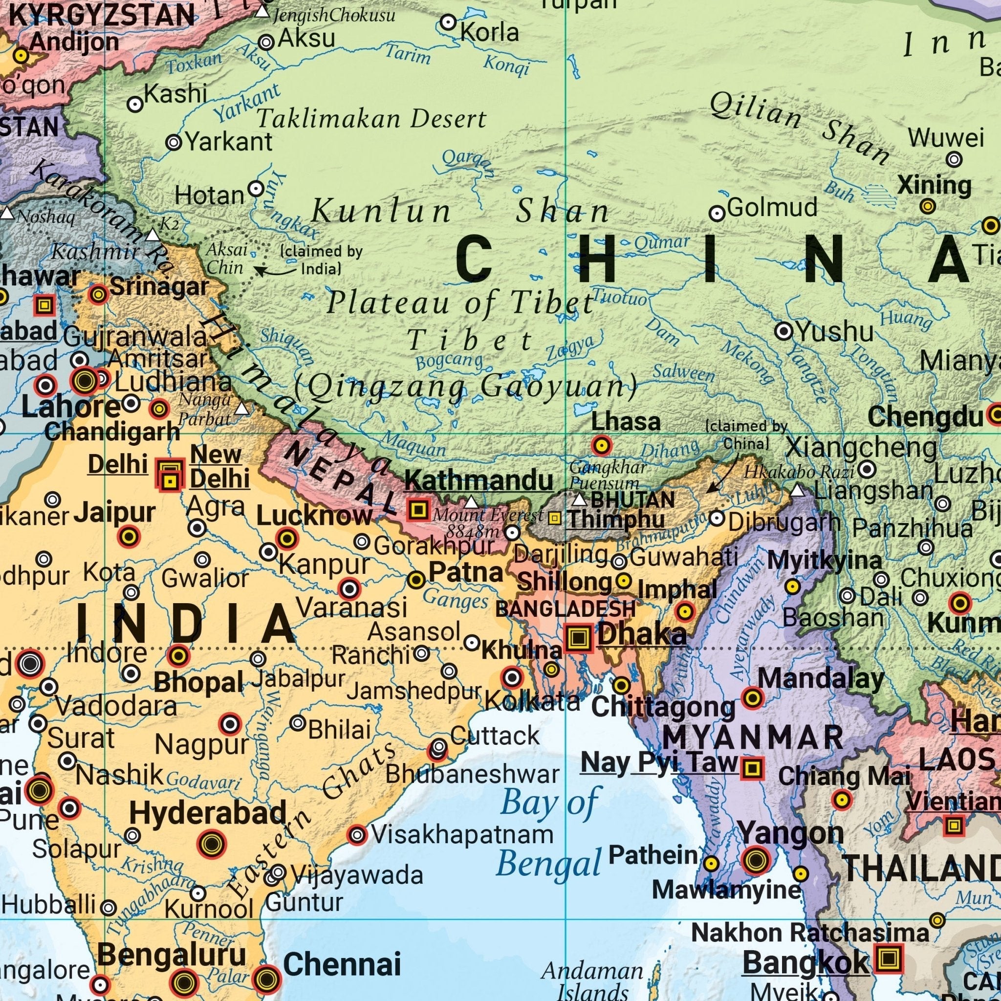 World Wall Maps - Hema Maps