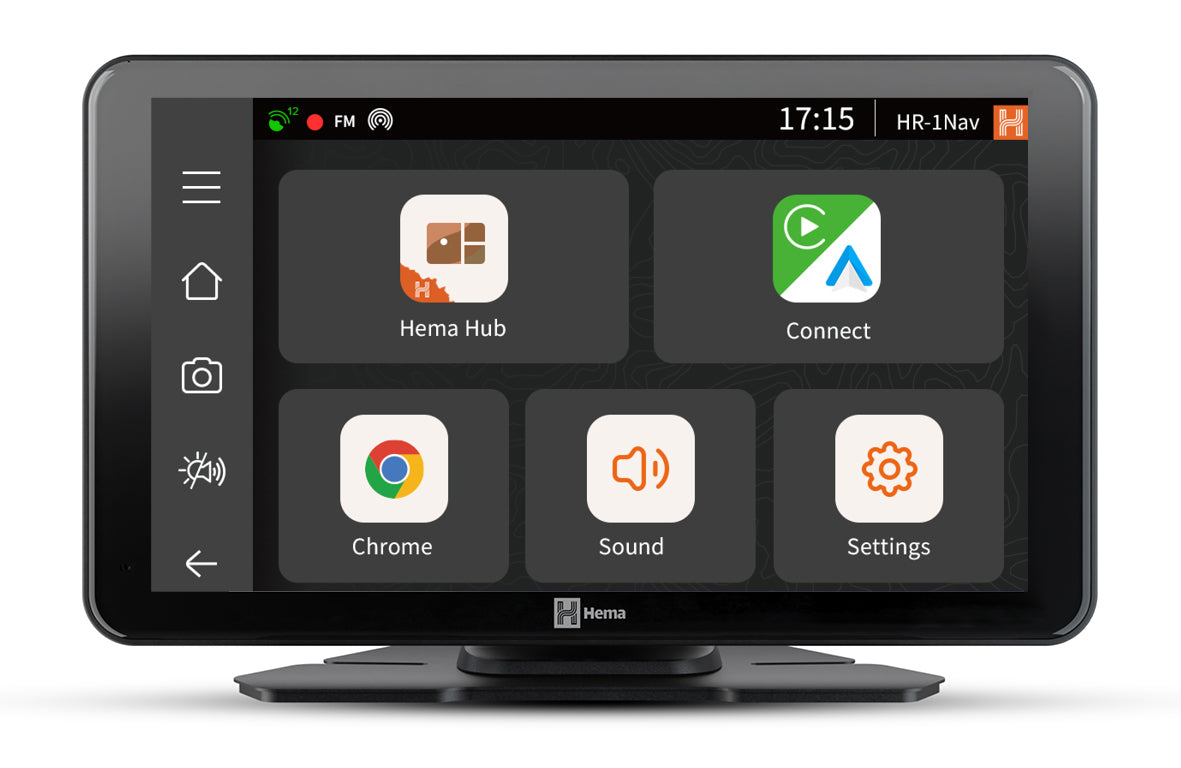 HR-1 NAV Smart Navigator with Dual Channel Dash Cams