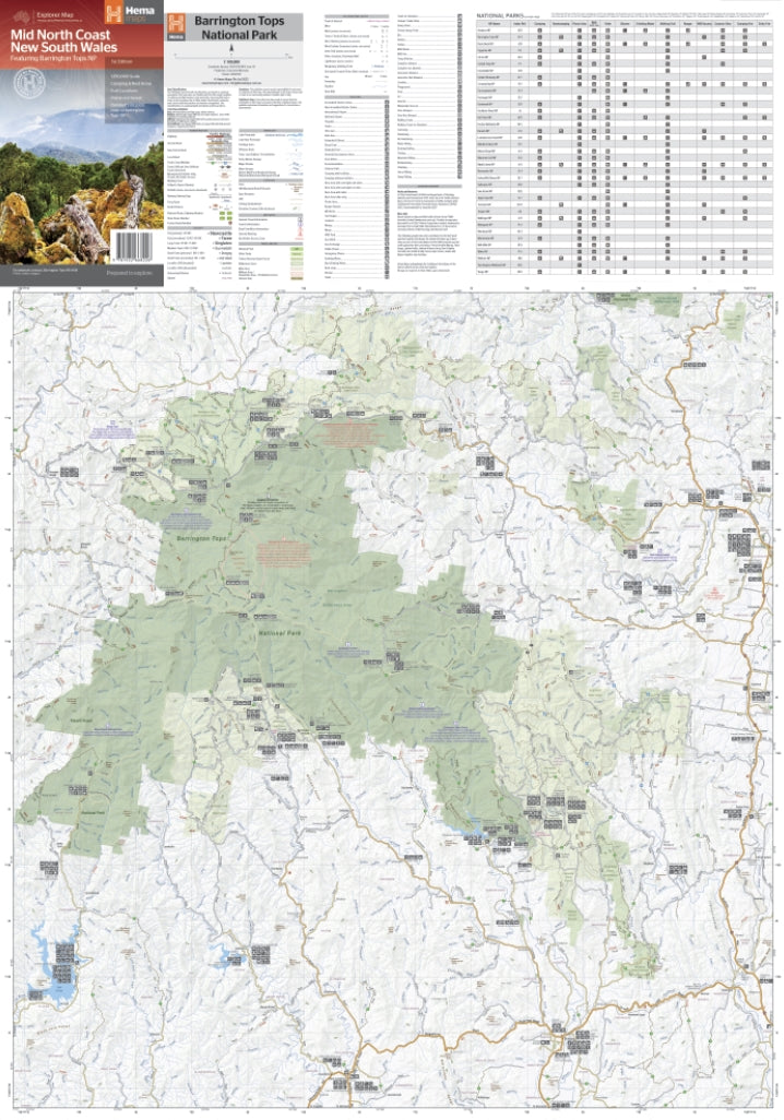 Mid North Coast New South Wales Map