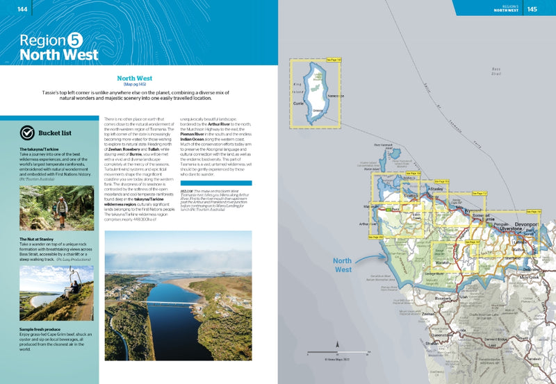 Tasmania Atlas & Guide