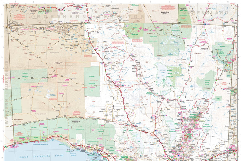 S A Map South Australia Handy Map – Hema Maps Online Shop