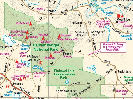 Googs Track Map