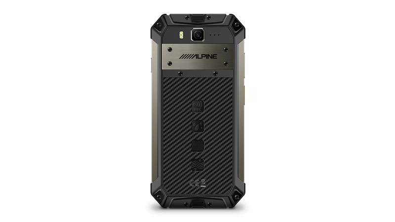 HX-Z6 Alpine 5.6-Inch UHF DMR Smartphone Navigator Including Hema Nav