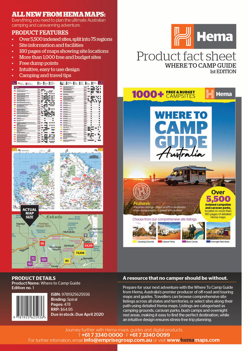 Where to Camp Guide