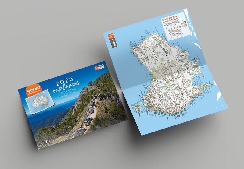 2026 Hema Maps Explorer Calendar - 14. Merchandise & Product Display - Hema Maps Online Shop
